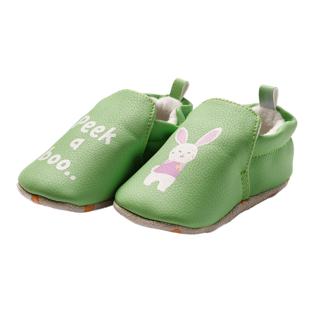 Ms.Rachel Baby Slippers MRF24FW00 - Green / 18-24m - Image 8