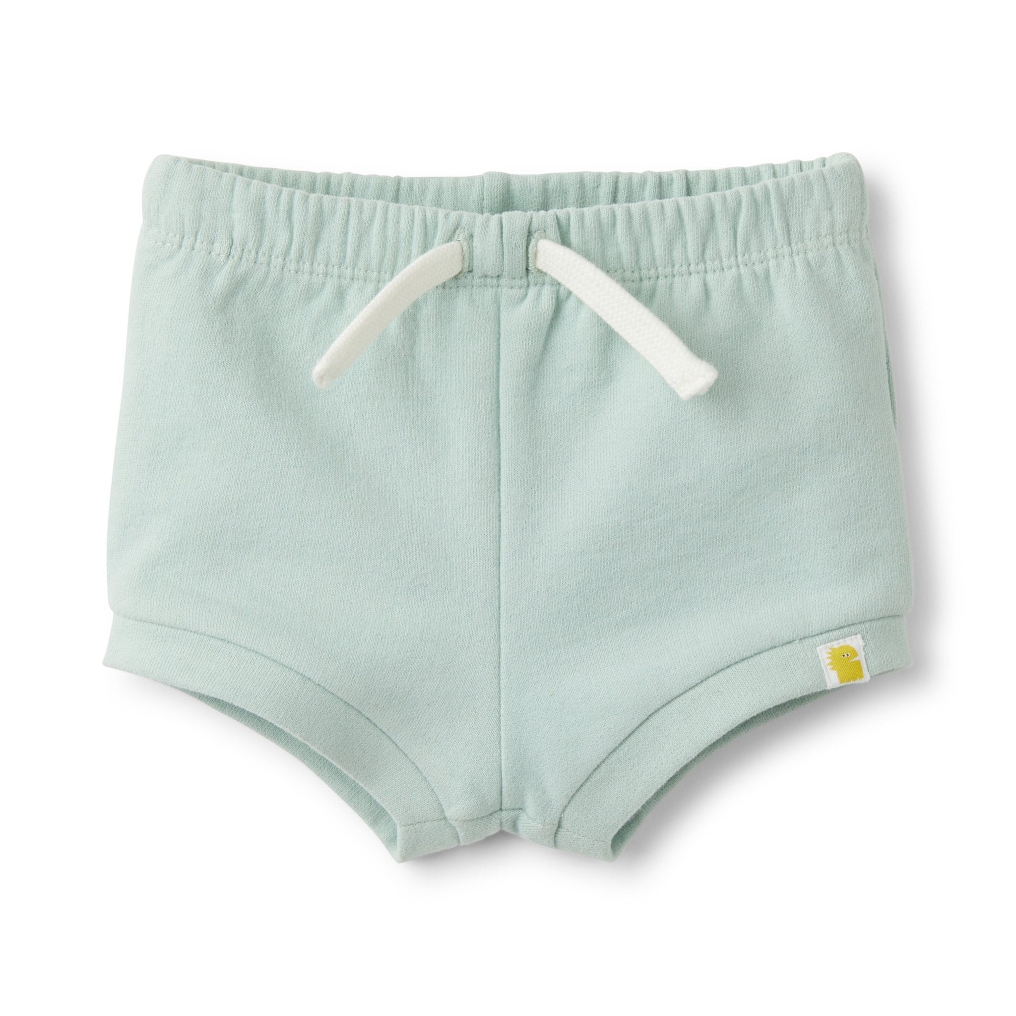 Rise Little Earthling Bloomer Shorts - Light Aqua Stripe / 3-6m