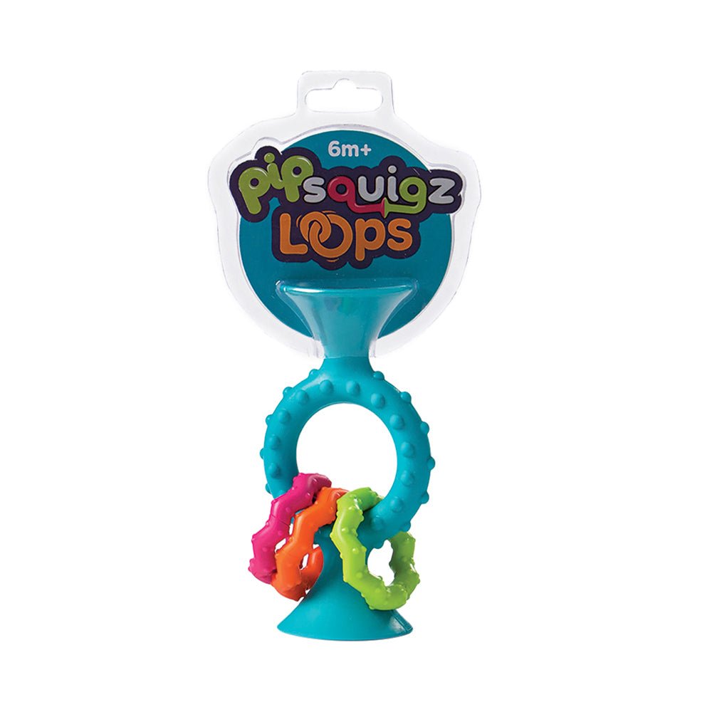 Fat Brain Toy Co. pipSquigz Loops Teal - Image 2