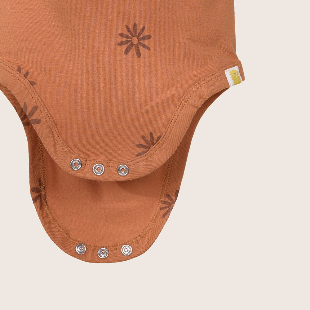 rise little earthling LS Graphic Bodysuit BUHON00 - Cream / 12-18m - Image 2