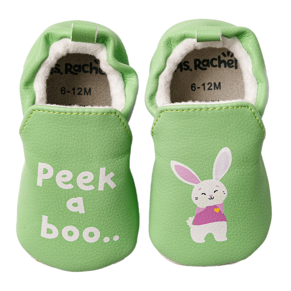 Ms.Rachel Baby Slippers MRF24FW00 - Green / 18-24m - Image 7