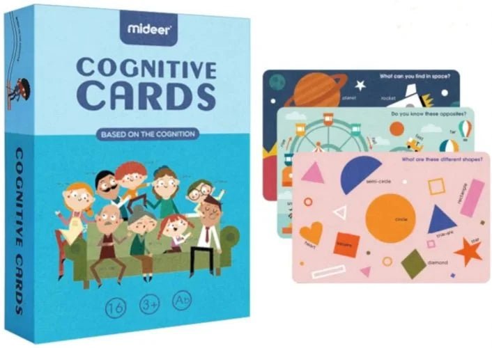 Mideer Cognitive Educational Flash Cards - Thinking and Cognition