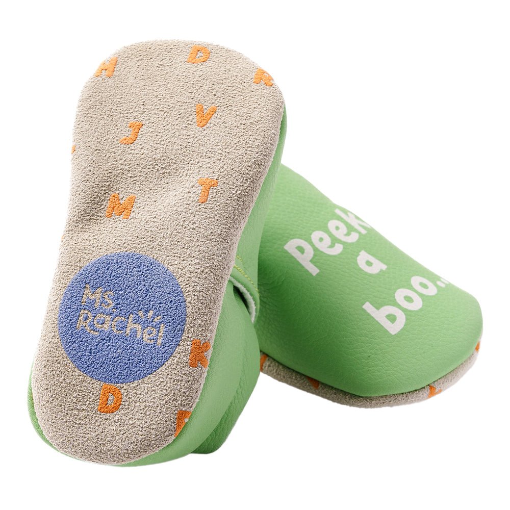 Ms.Rachel Baby Slippers MRF24FW00 - Green / 18-24m - Image 9