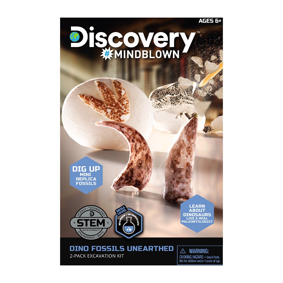 Discovery Toy Excavation Kit Dino 2pc - Image 2