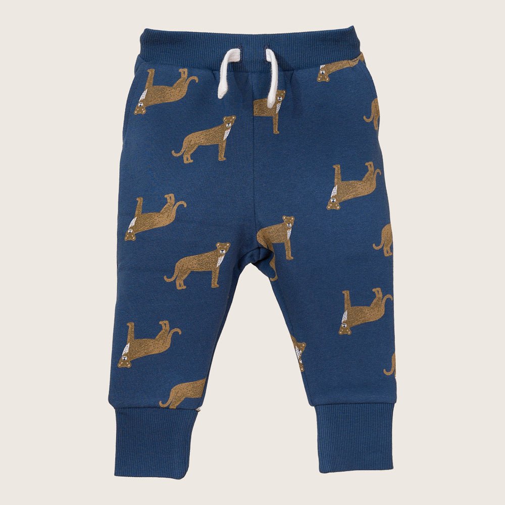 Rise Little Earthling Drop Crotch Jogger - Blue Fog / 12-18m - Image 7
