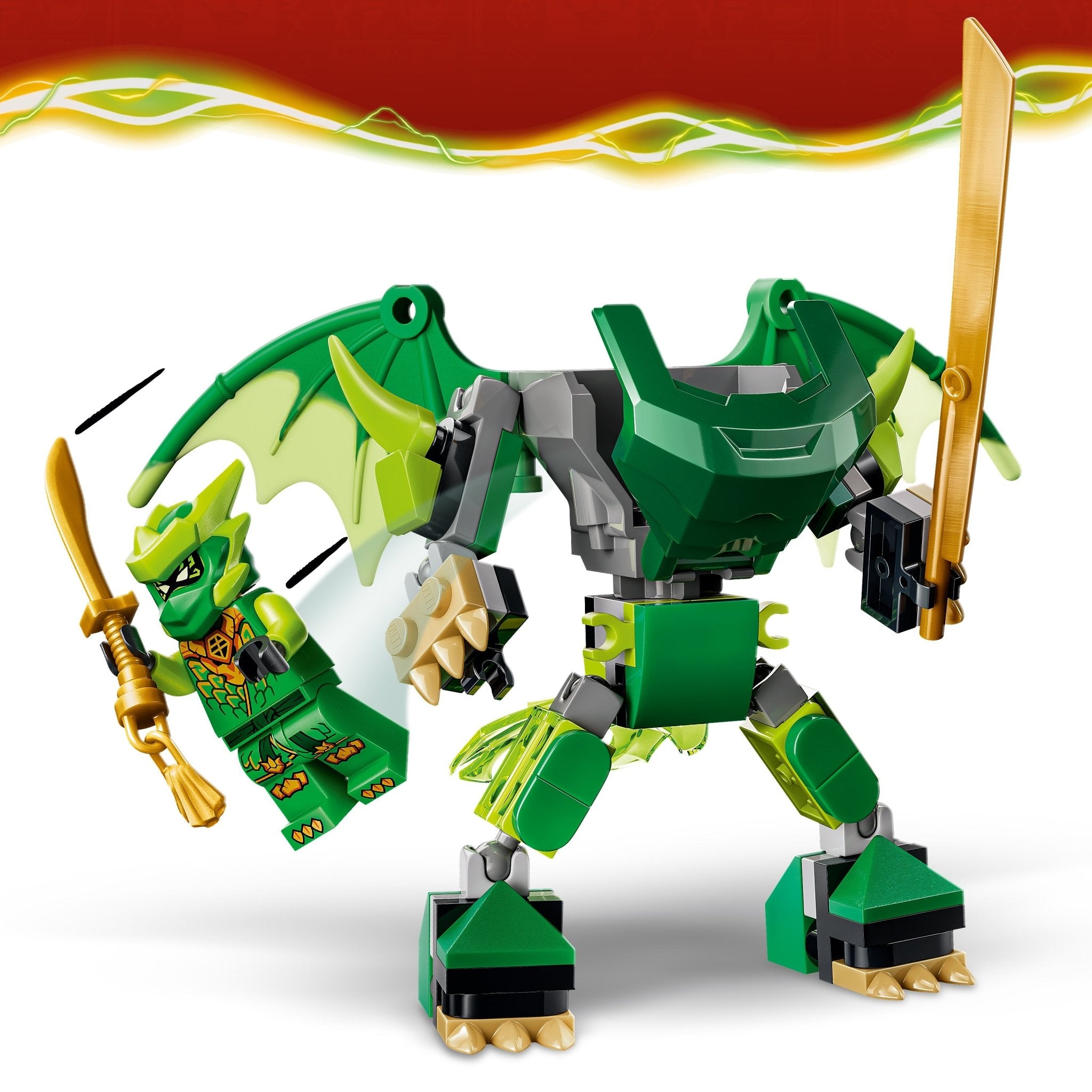 LEGO® NINJAGO Lloyd's Dragon Mech Battle Pack 71862 - Image 5