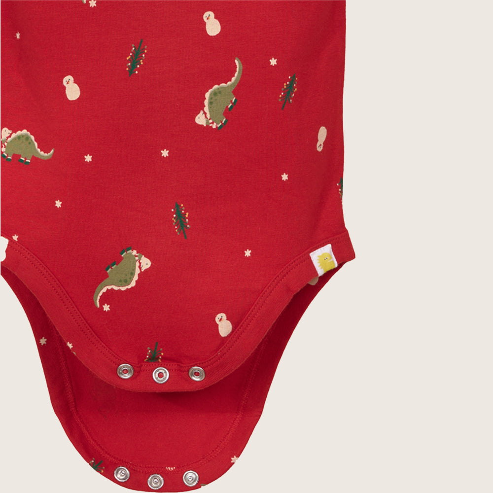 rise little earthling LS Graphic Bodysuit BUHON00 - Cream / 12-18m - Image 5