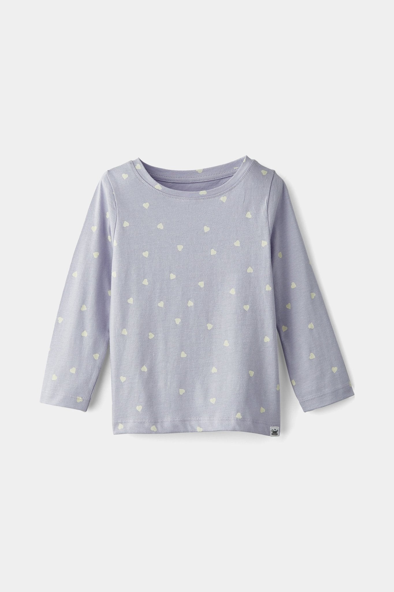 rise little earthling LS Crew Neck TGDKT00 - Ashley Blue Dots / 18-24m - Image 9