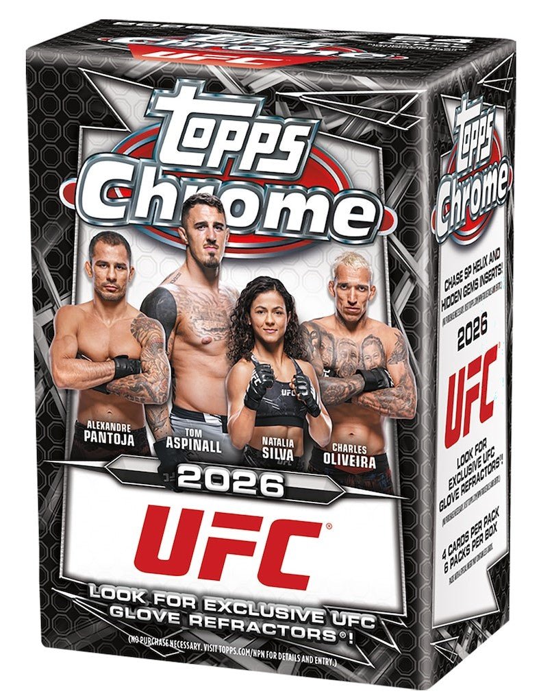 2026 Topps UFC Chrome Value box