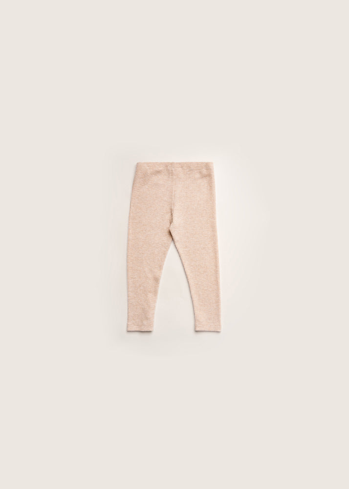 Rise Little Earthling Hacci Legging Oatmeal - Oatmeal / 3-4y - Image 3