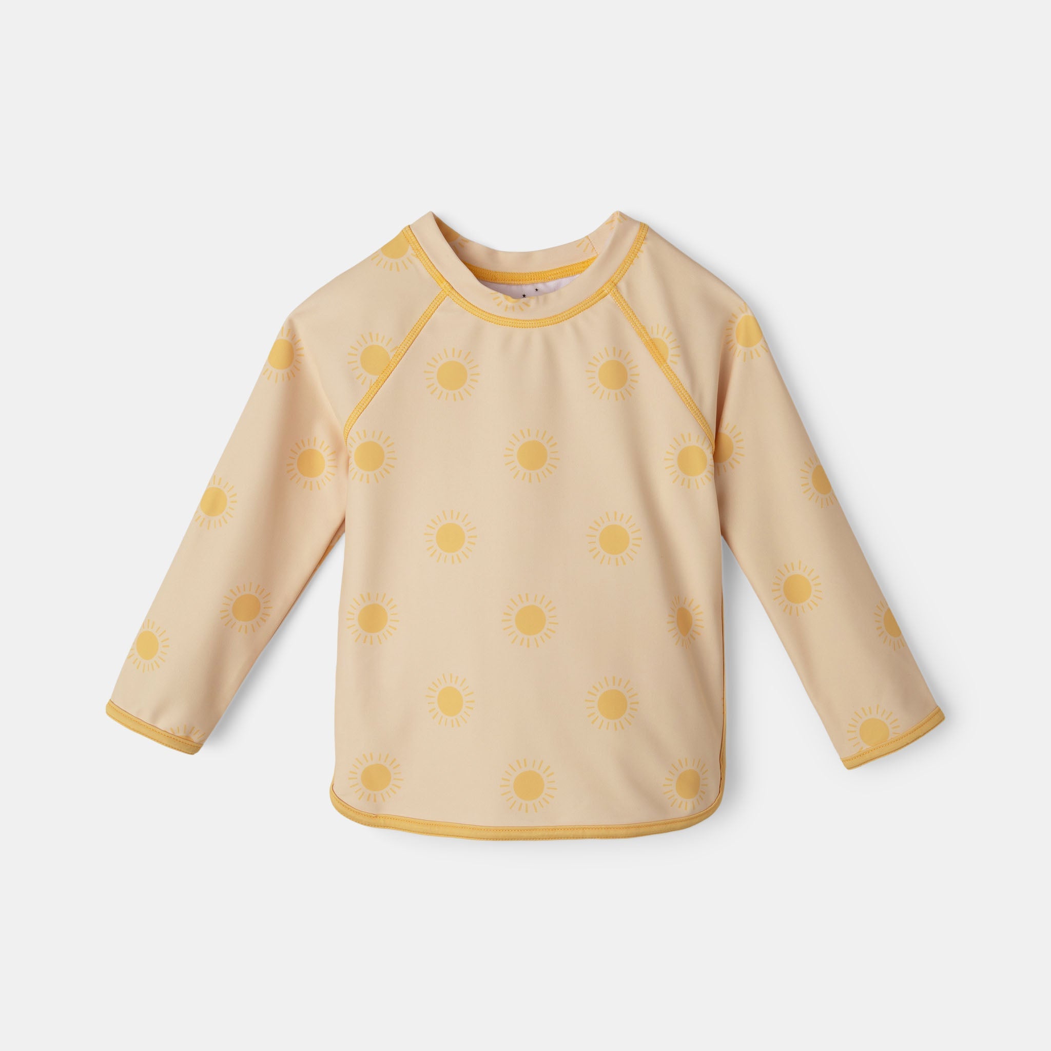 rise little earthling Long Sleeve Rashguard - Light Green / 12-18m