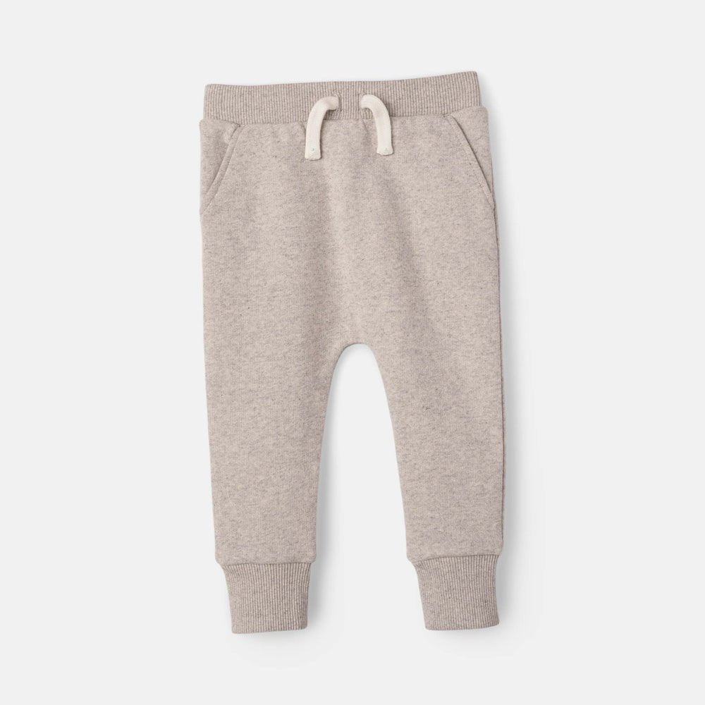 rise little earthling Baby Jogger - Grey Melange / 12-18m