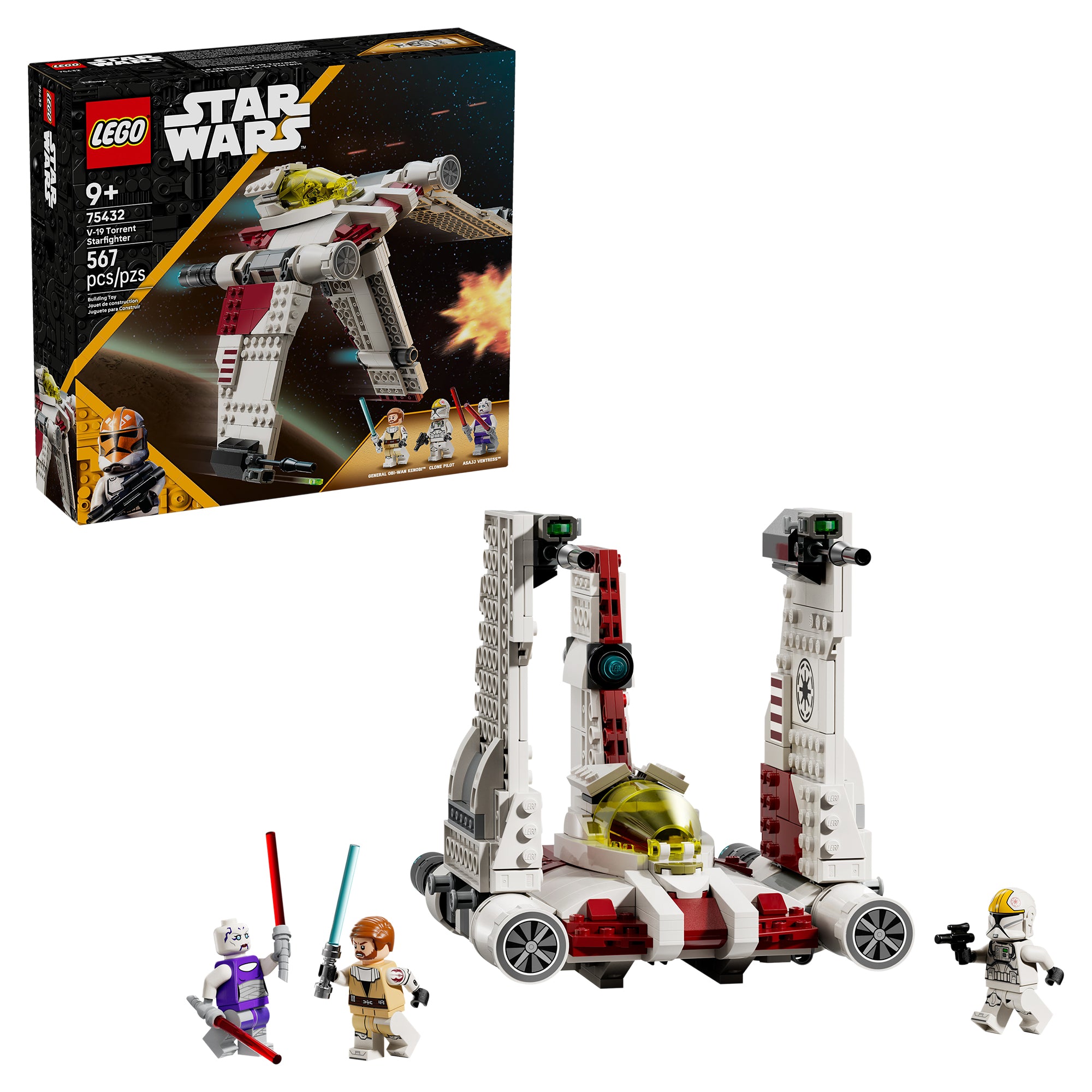 LEGO® Star WarsTM V-19 Torrent Starfighter 75432 - Image 5