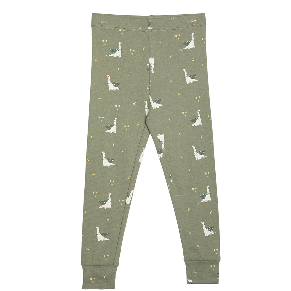 rise little earthling Long Sleeve 2 Piece Sleep Set TGFSL00 - Hazel Dino / 3y - Image 17