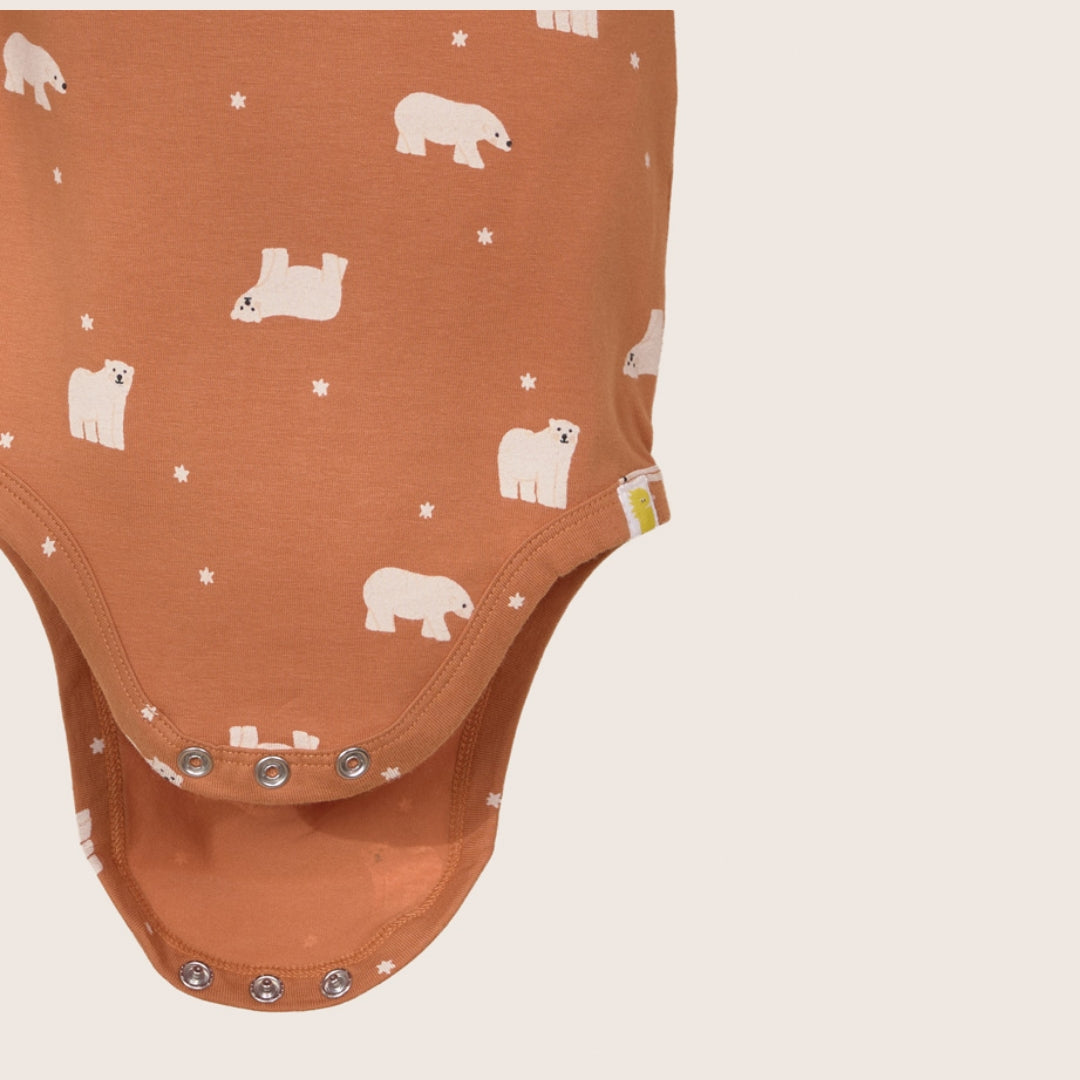 rise little earthling LS Graphic Bodysuit BUHON00 - Cream / 12-18m - Image 15