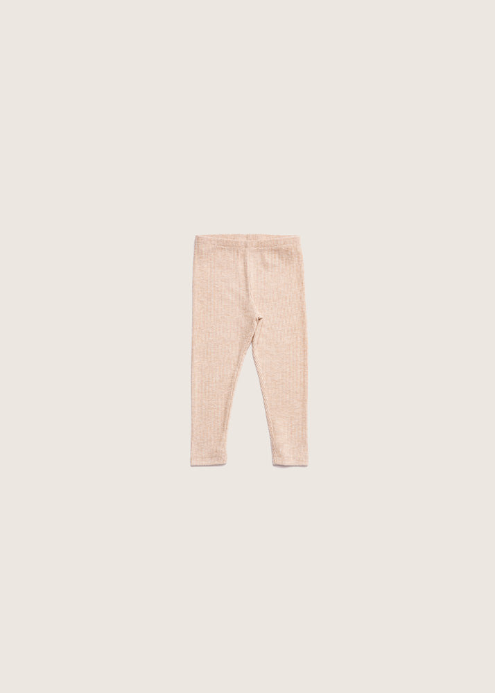 Rise Little Earthling Hacci Legging Oatmeal - Oatmeal / 3-4y
