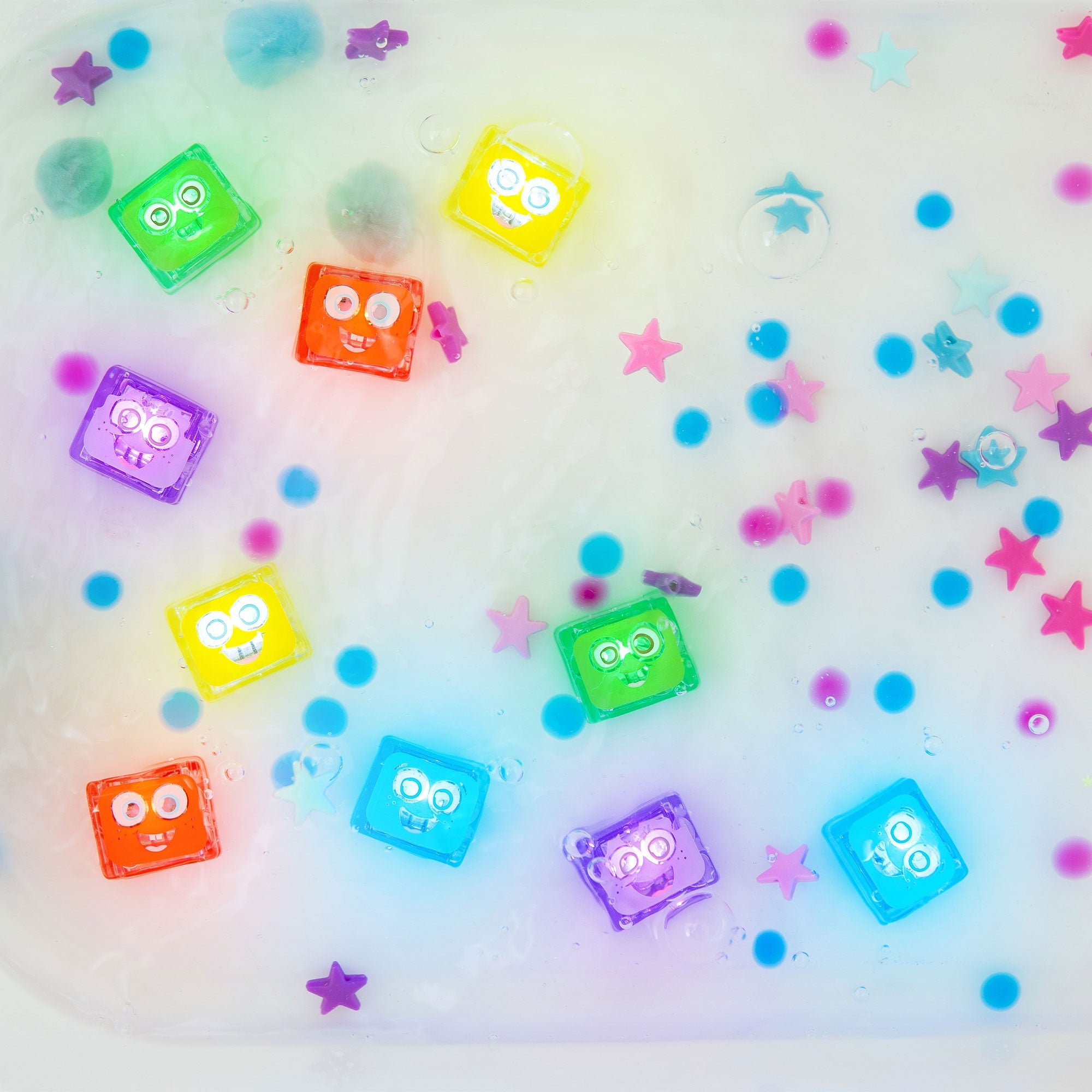 Glo Pals - Light Up Cubes 4pk - Pippa - Green - Image 5