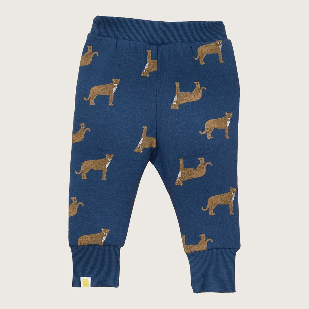 Rise Little Earthling Drop Crotch Jogger - Blue Fog / 12-18m - Image 9