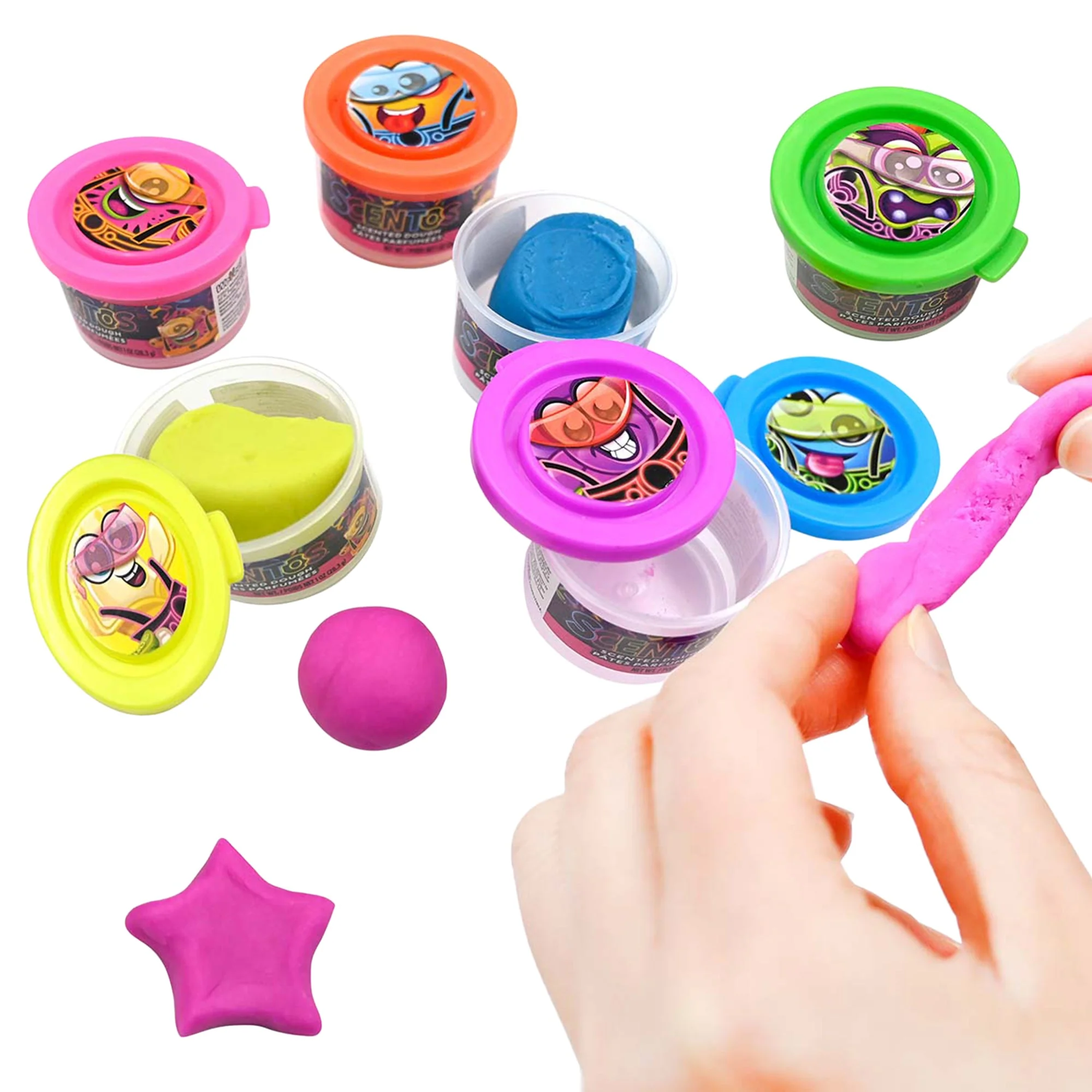 Scentos - Scented Neon Party Pack - Dough - Image 4