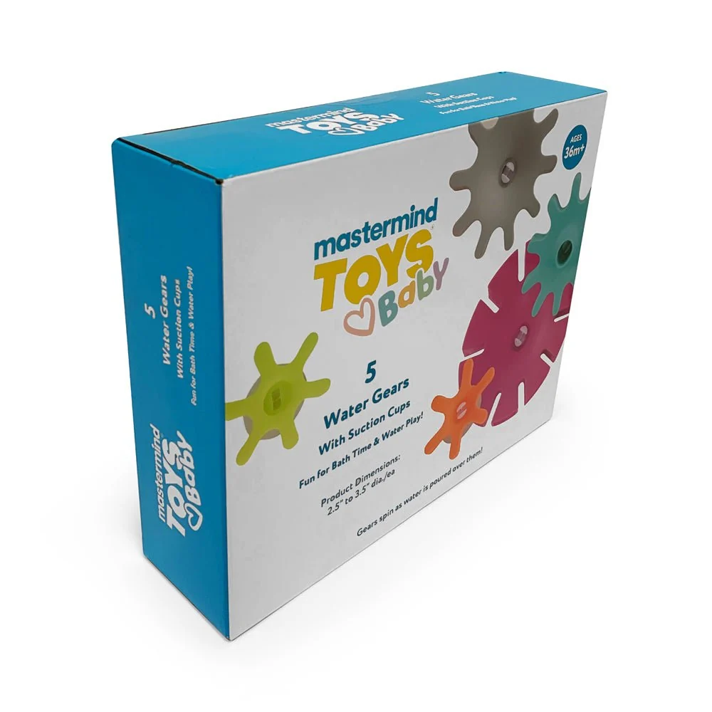 Mastermind Toys Baby Mastermind Toys Water Gears Bath Activity 5 Piece Set - Image 6