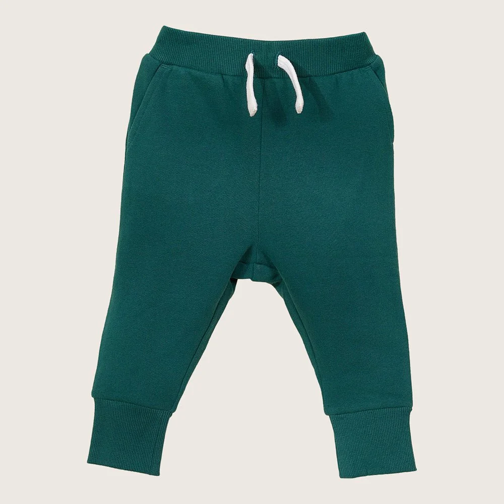 Rise Little Earthling Drop Crotch Jogger - Blue Fog / 12-18m - Image 10